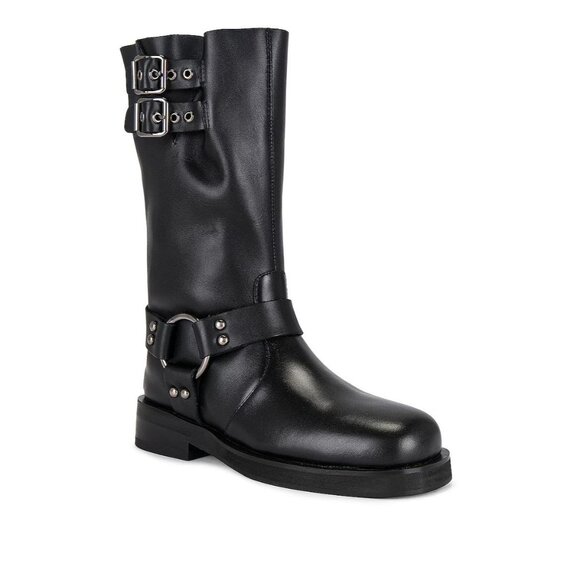 Raye Dakota Moto Boots in Black 10 with box Womens Leather - Picture 12 of 12